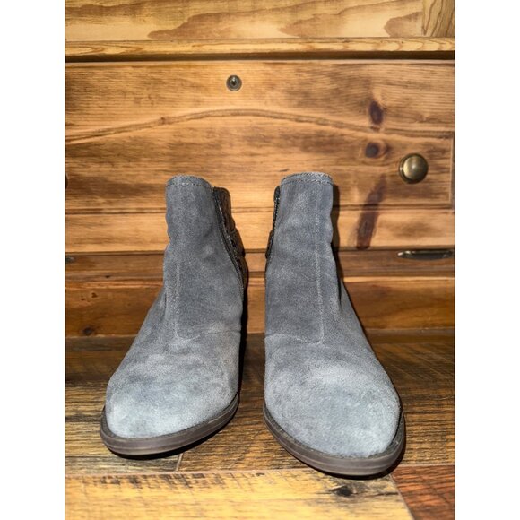 Vionic Naomi Snake Embossed Booties Boots Shoes Size 7.5 - Picture 5 of 14